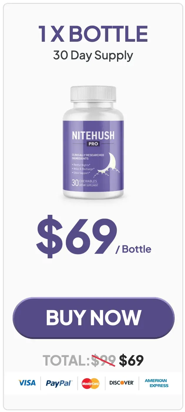 NiteHush Pro Buy 1 Bottle